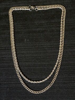 Cuban Link/Rope Chain Stack